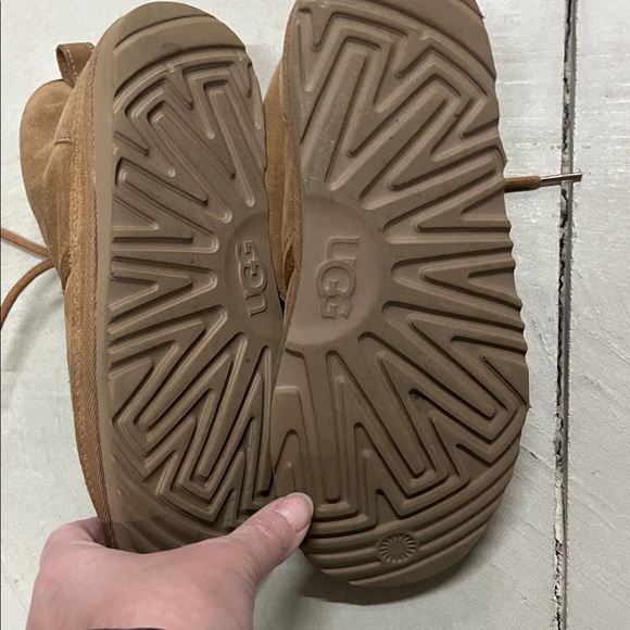 UGG Boots S/N 1017320 Size 6 Women's Chestnut Brown Winter Shearling Lined Warm - Picture 4 of 6